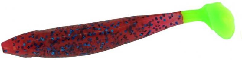 3.5" Die Dapper - Plum Chartreuse Tail